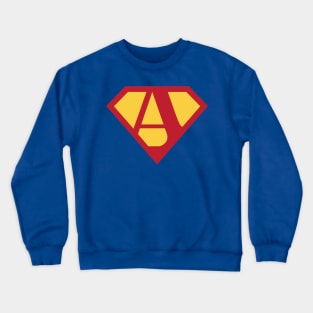 Letter A Crewneck Sweatshirt